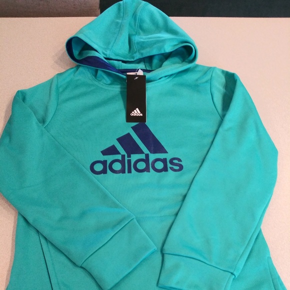adidas Other - NWT Adidas pull over hoodie sweat shirt size Lg 14